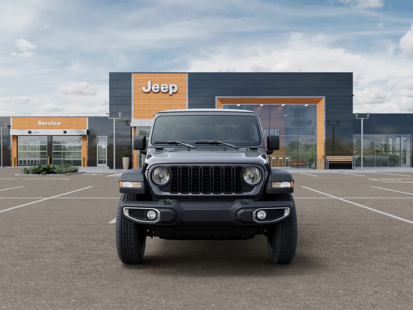 New 2026 Granite Crystal Metallic Clearcoat Jeep Sport S image 6