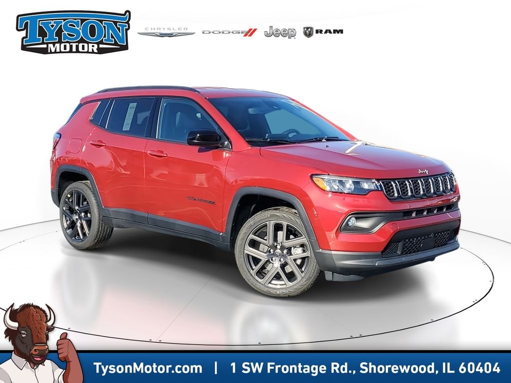 New 2026 Red Hot Pearlcoat Jeep Latitude image 1