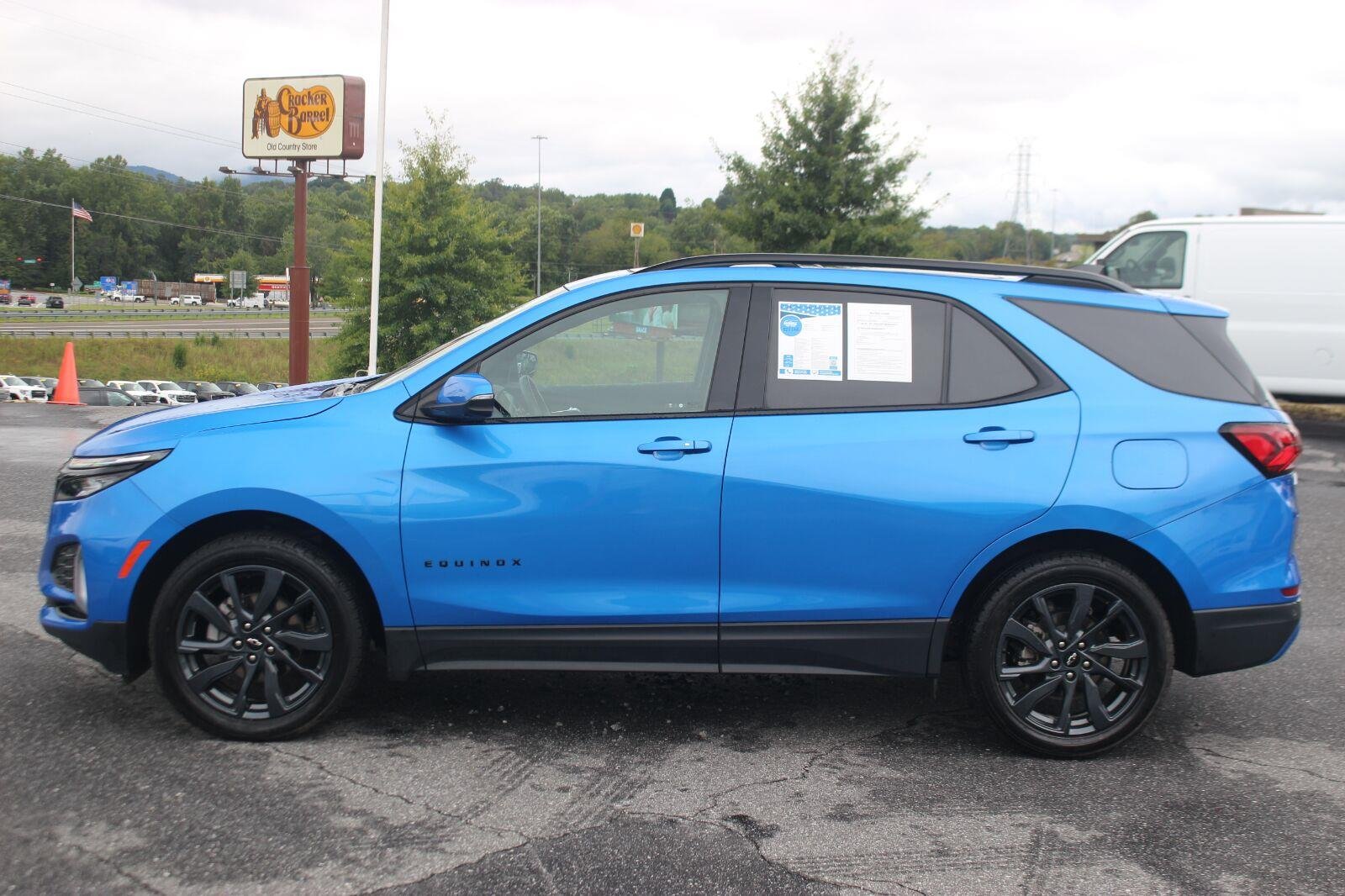Used 2024 Riptide Blue Metallic Chevrolet RS image 4