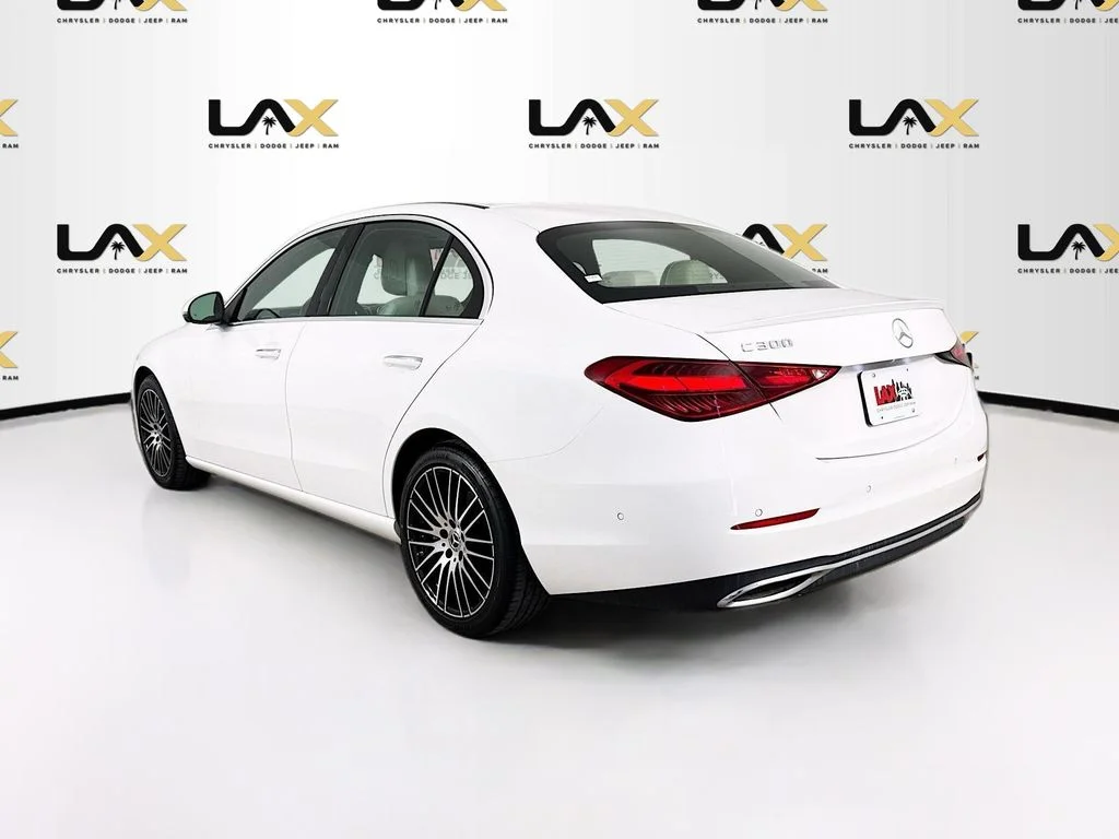 Used 2023 White Mercedes-Benz C 300 image 5