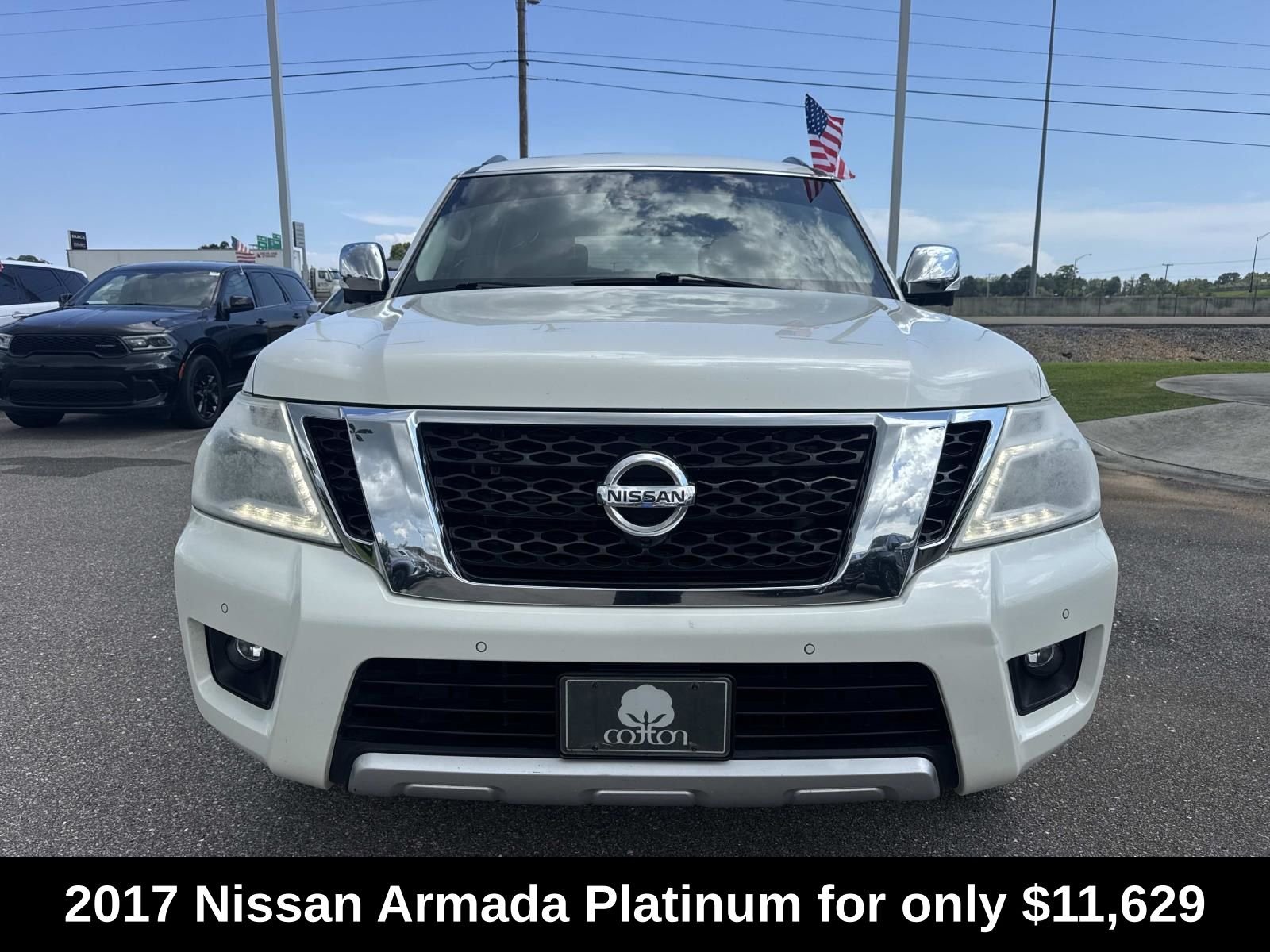 Used 2017 Nissan Armada Platinum with VIN JN8AY2NF6H9302717 for sale in D'Iberville, MS