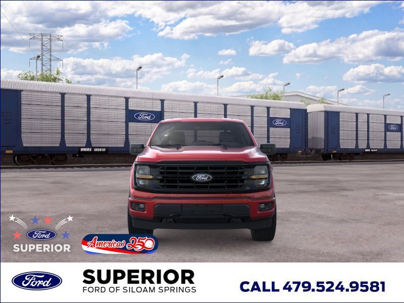 New 2026 Ruby Red Metallic Tinted Clearcoat Ford XLT 4WD image 6