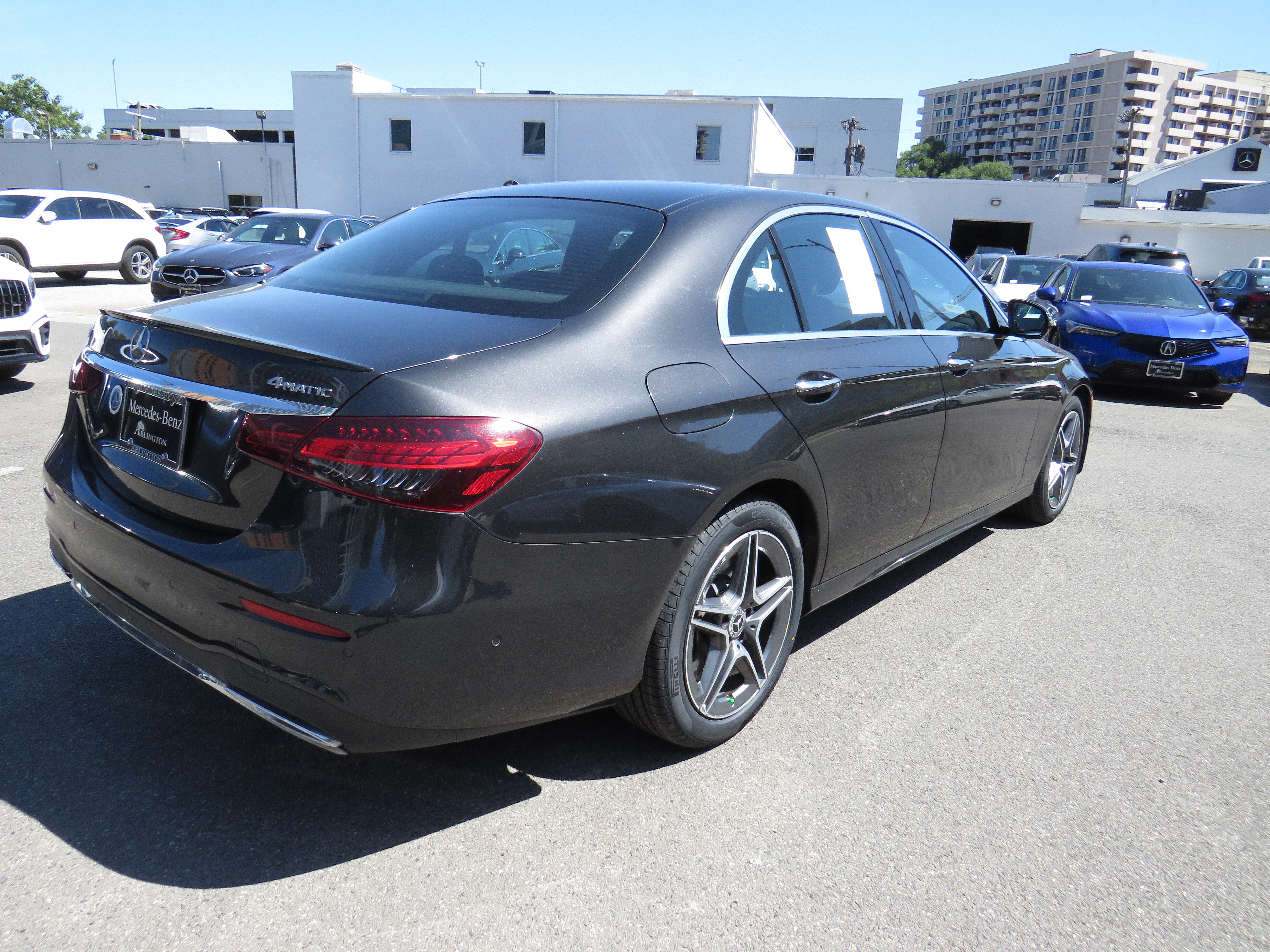 Certified Used 2021 Graphite Grey Metallic Mercedes-Benz E 450 4MATIC® image 4