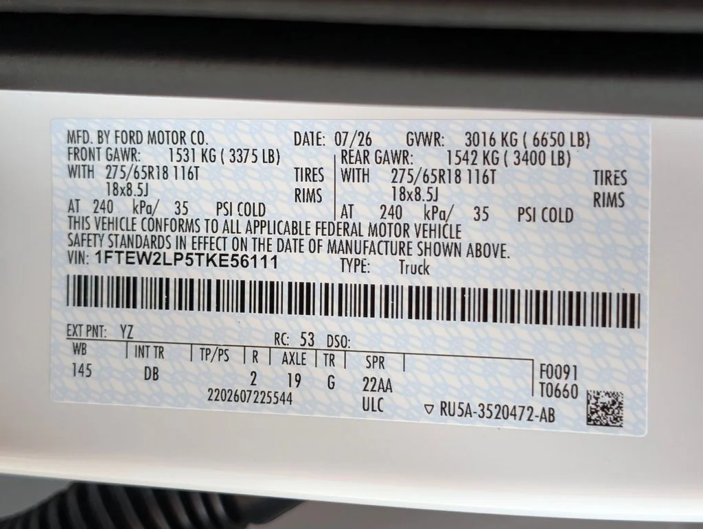New 2026 Oxford White Ford STX® image 26