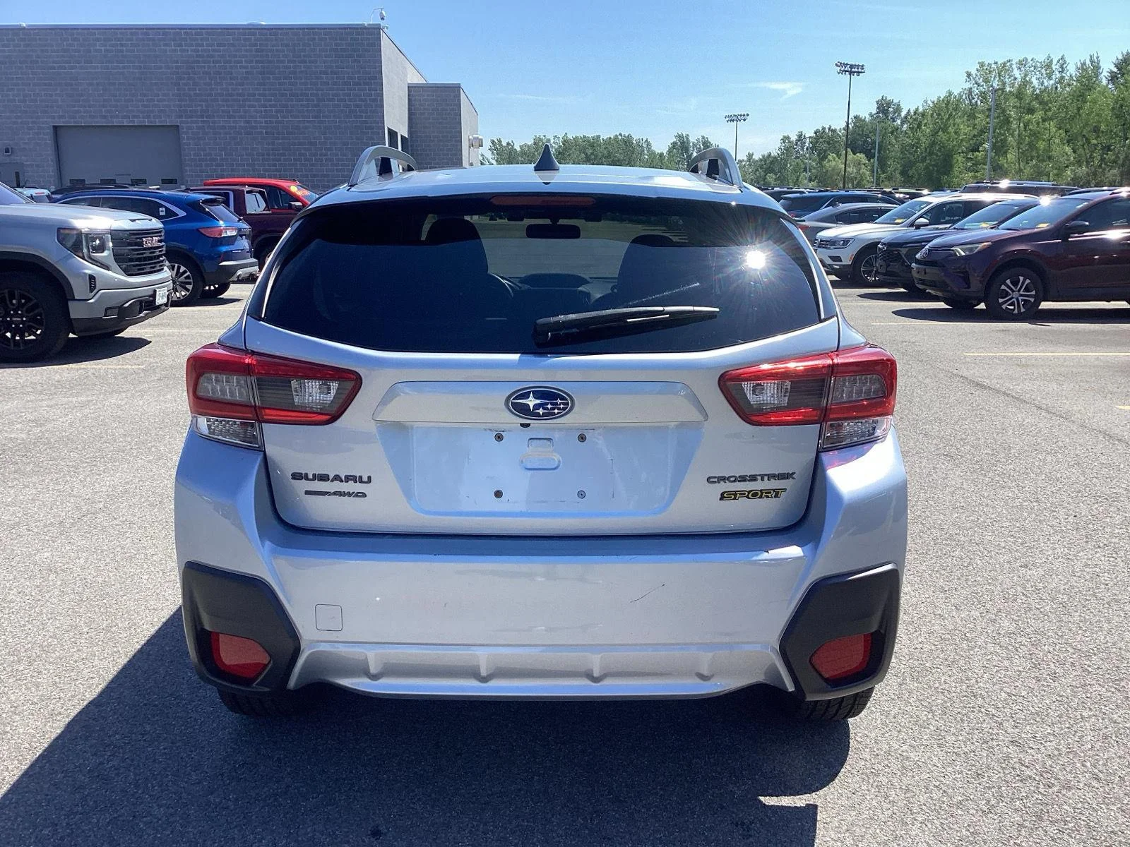 Used 2022 Ice Silver Metallic Subaru Sport image 6