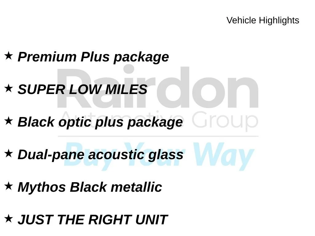 Used 2023 Black Metallic Audi Premium Plus image 10