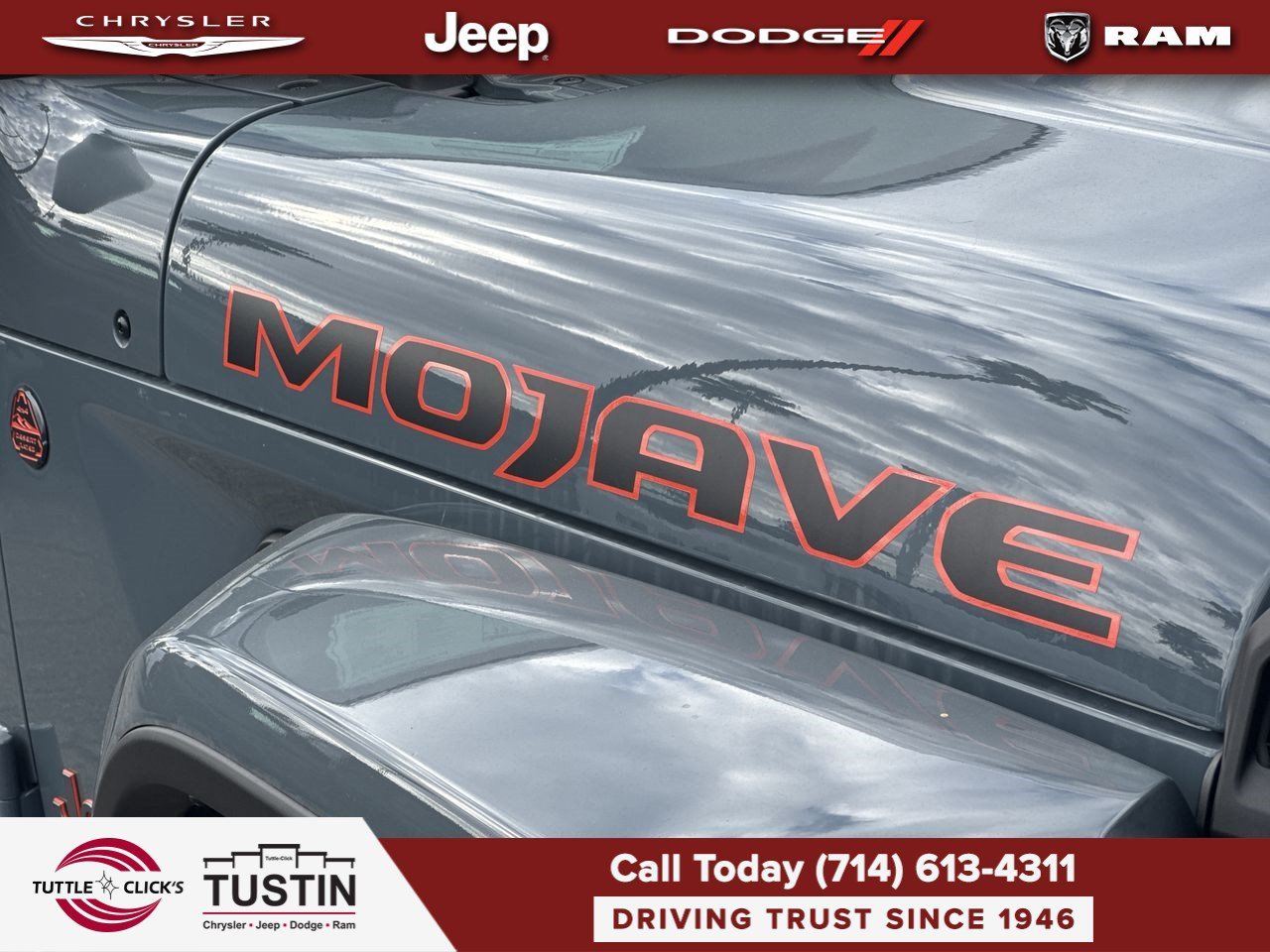 New 2026 Anvil Clear-Coat Exterior Paint Jeep Mojave X image 14