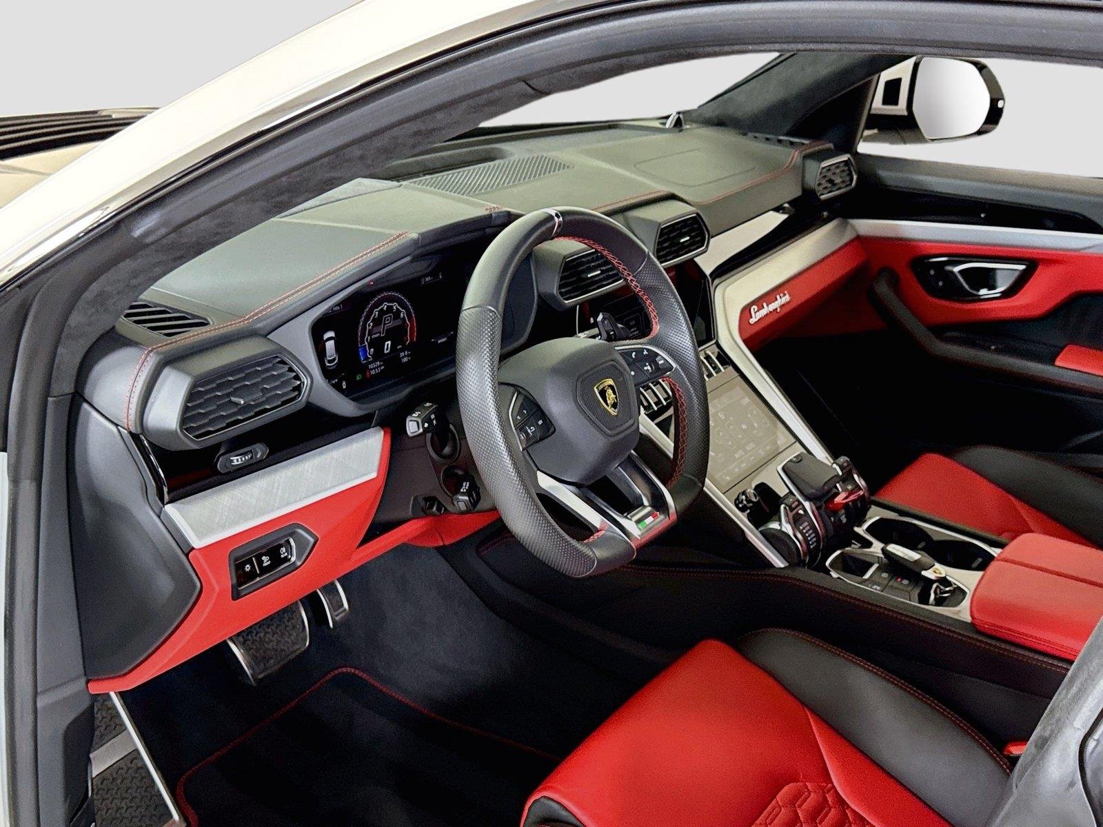 Used 2020 Bianco Icarus Metallic Lamborghini Carbon Bonnett | Custom Exhaust | Only 10K Miles image 15