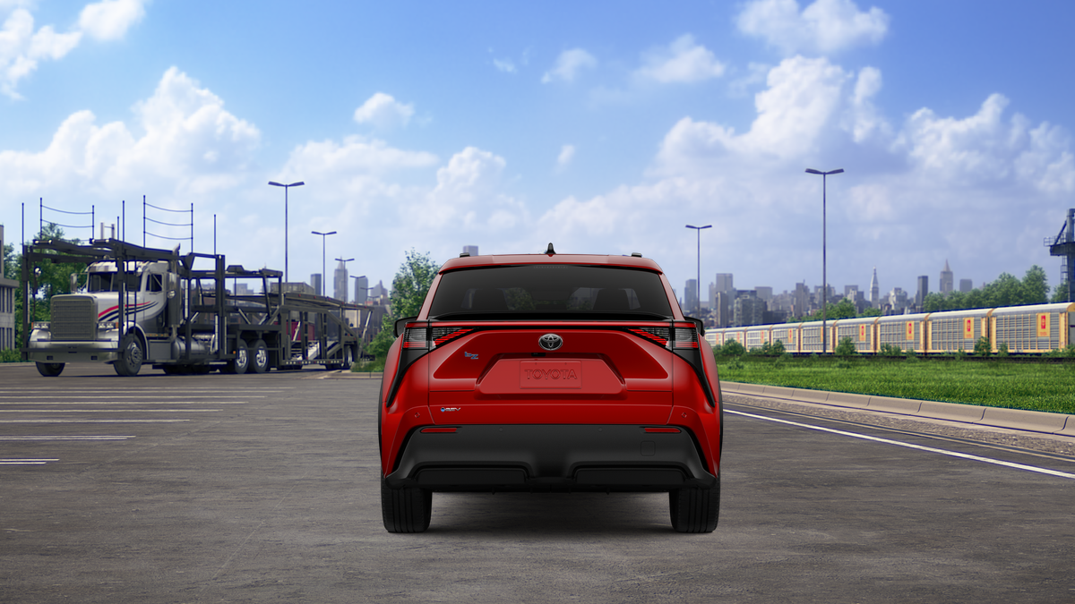 New 2026 Supersonic Red Toyota XLE image 8