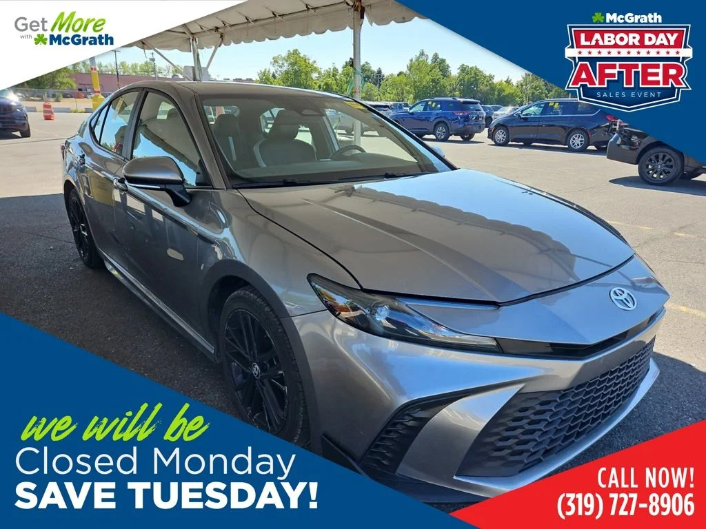 Pre-Owned 2025 Toyota Camry SE 4D Sedan in Iowa City #S13846