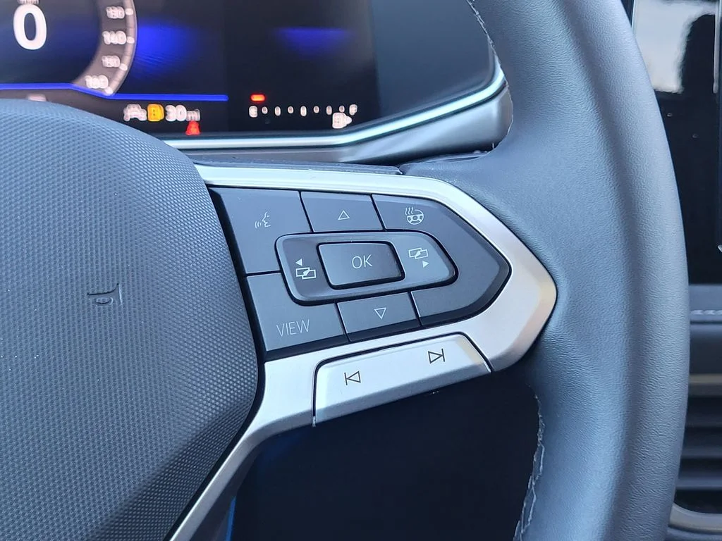 New 2026 Monument Gray W/Deep Black Roof Volkswagen 1.5T SE Black image 12