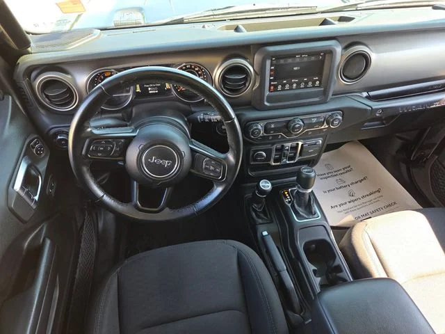 Used 2020 Gray Jeep Unlimited Sport image 8