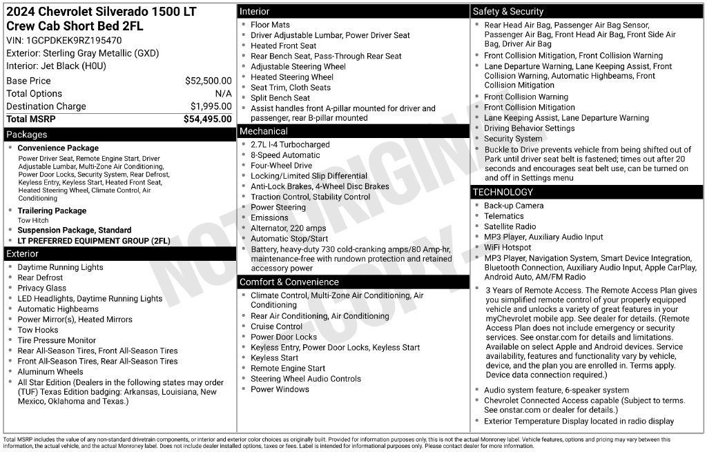Used 2024 Gray Chevrolet LT image 23