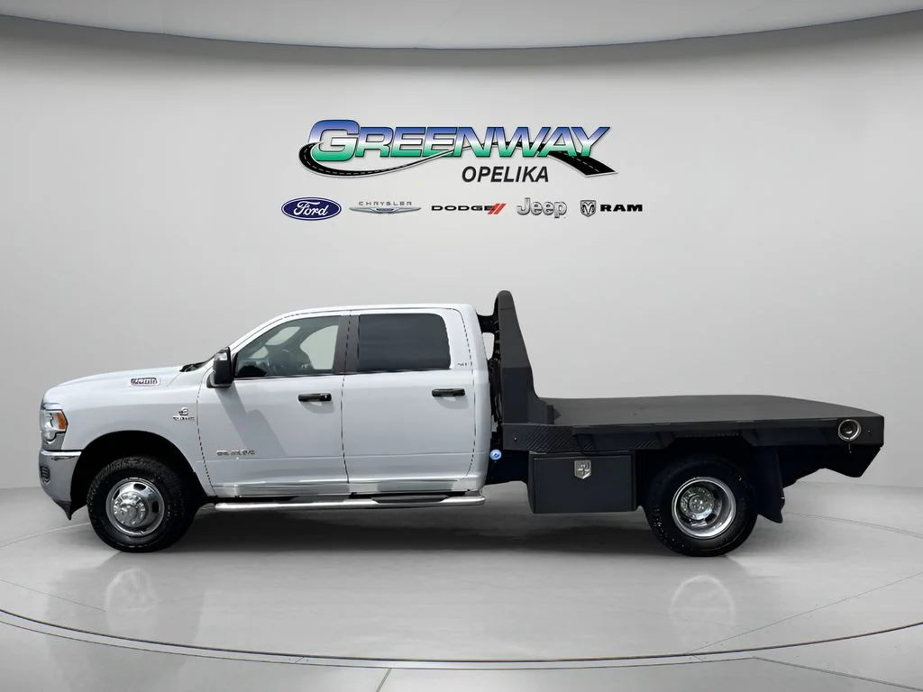 Used 2024 Bright White Clearcoat Ram SLT image 4