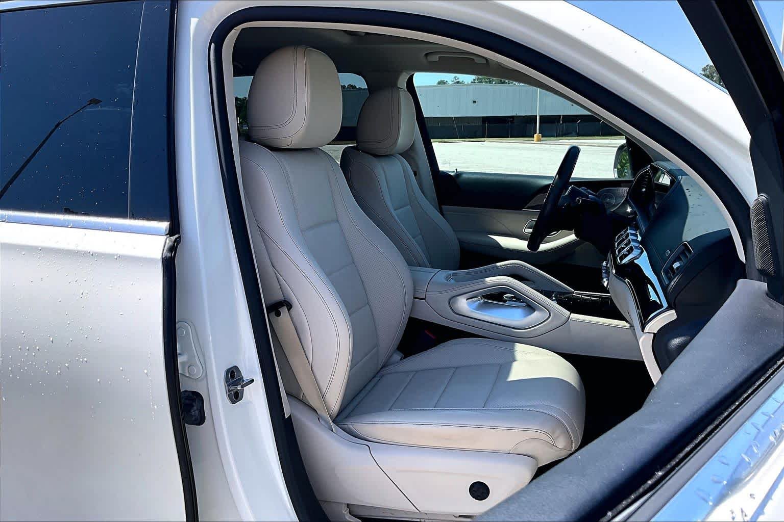 Used 2021 designo Diamond White Bright Mercedes-Benz GLS 450 image 5
