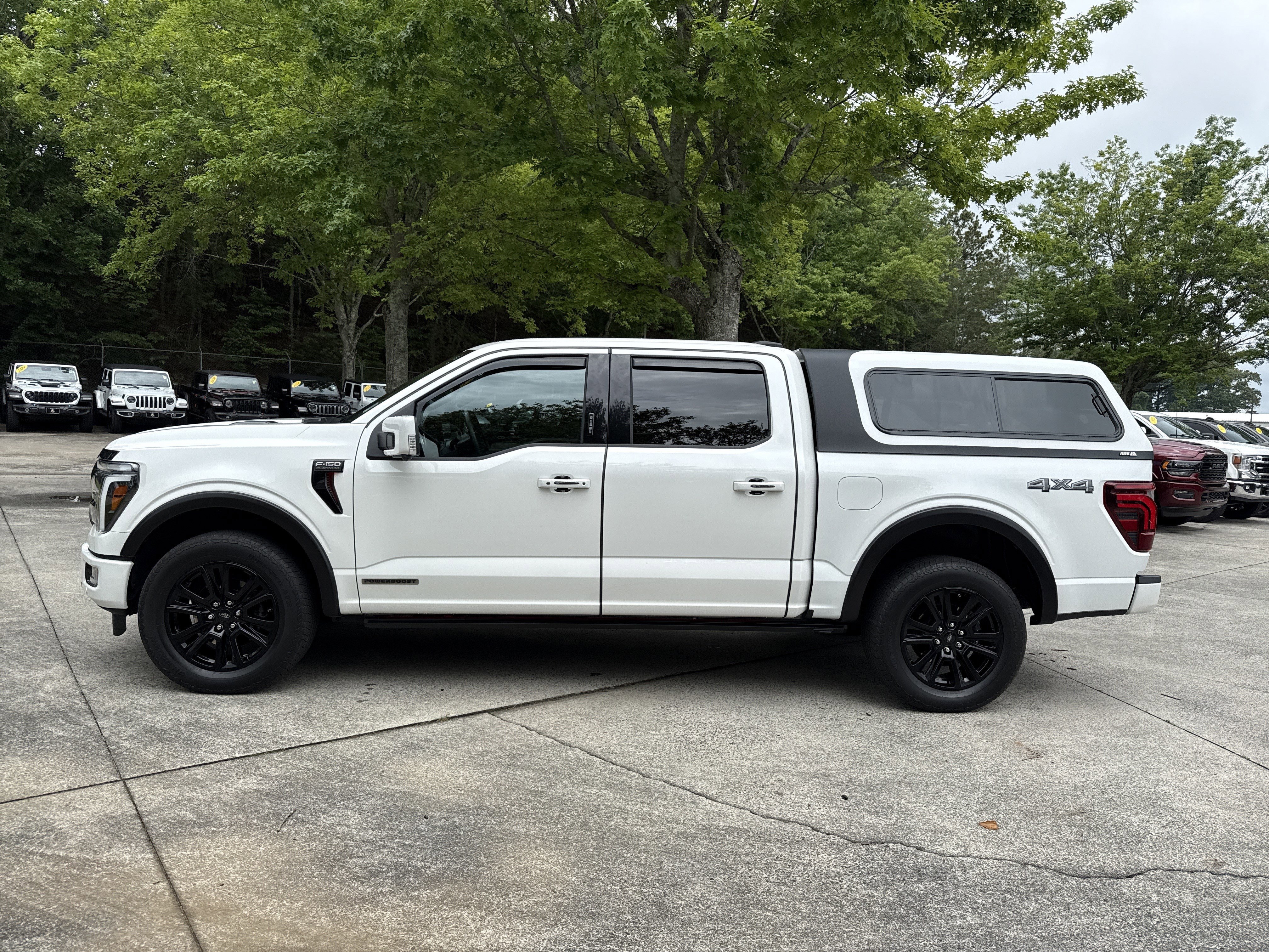 Used 2024 White Metallic Ford Platinum image 4