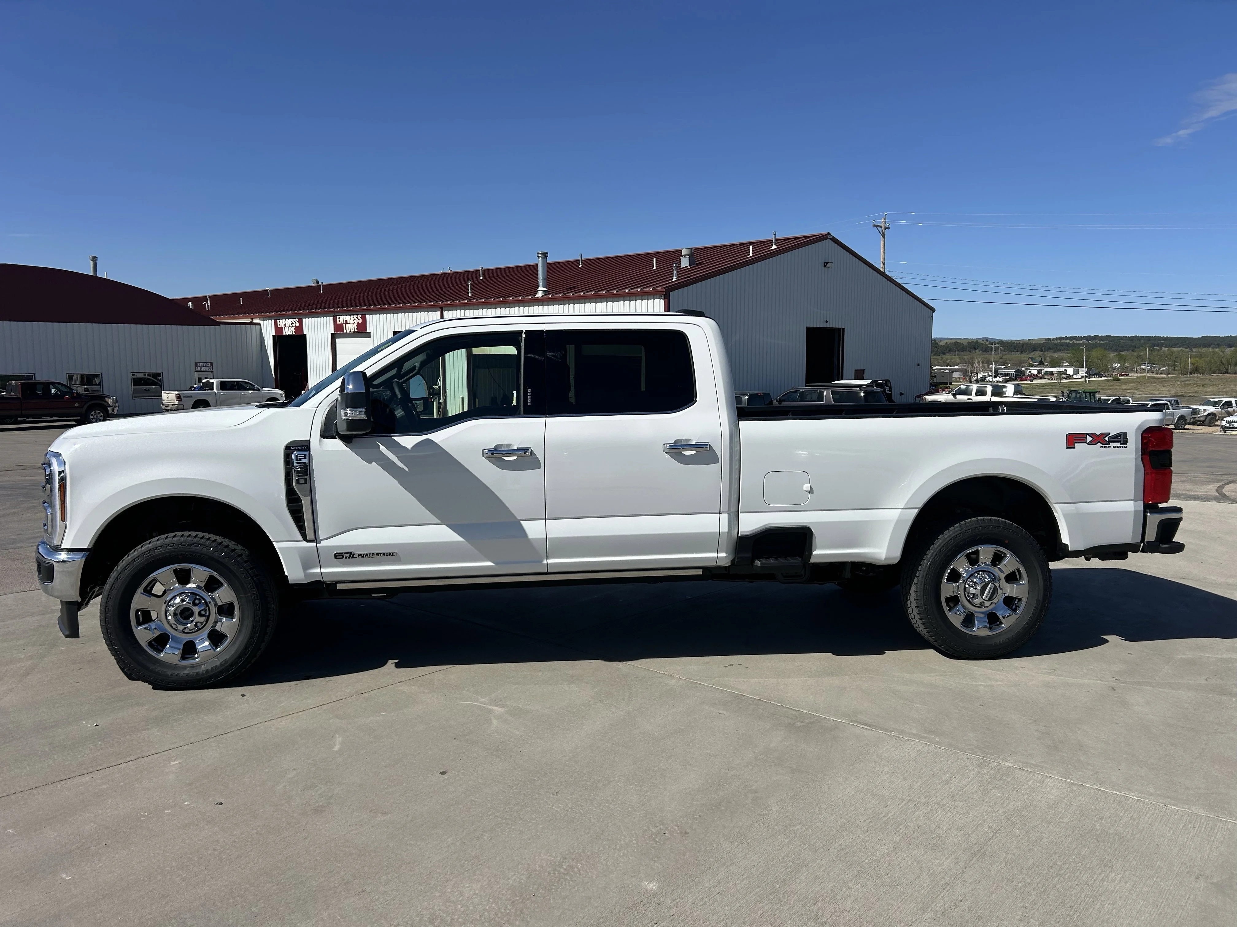 New 2026 Star White Metallic Tri-Coat Ford LARIAT image 6