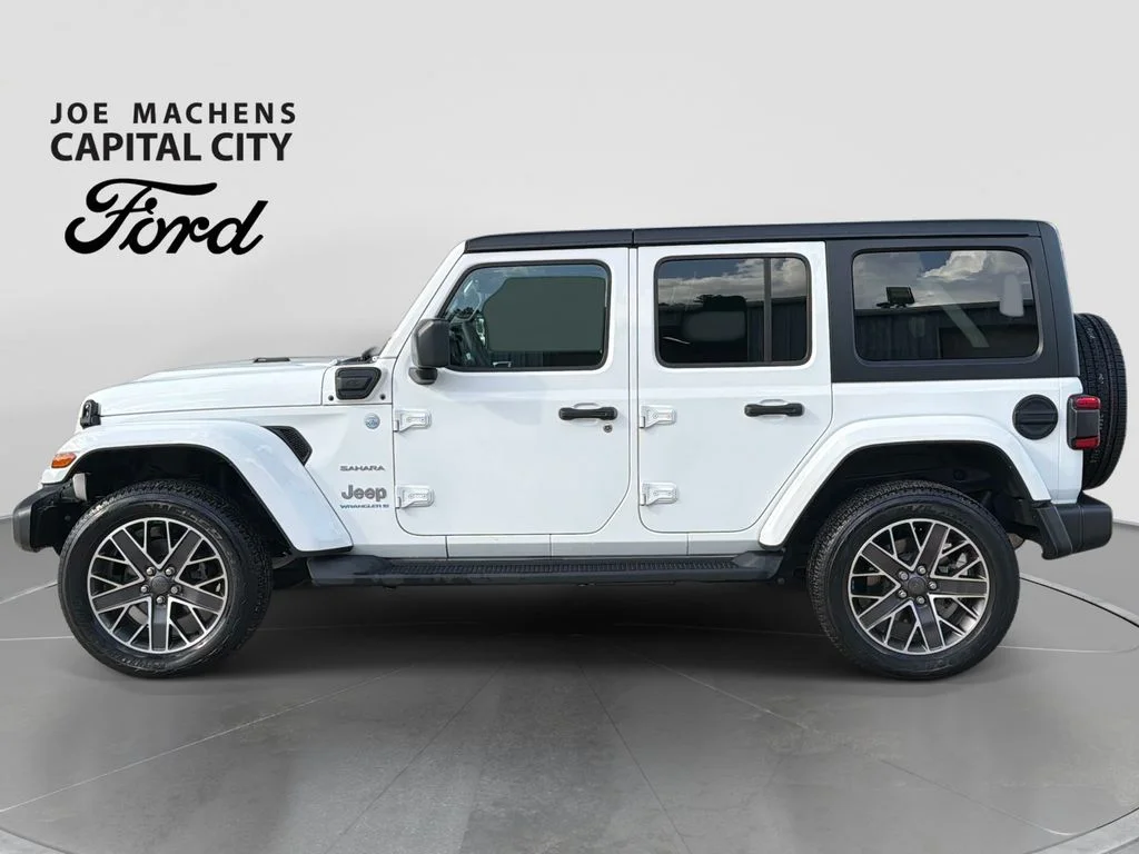 Used 2023 White Jeep Sahara 4xe image 8