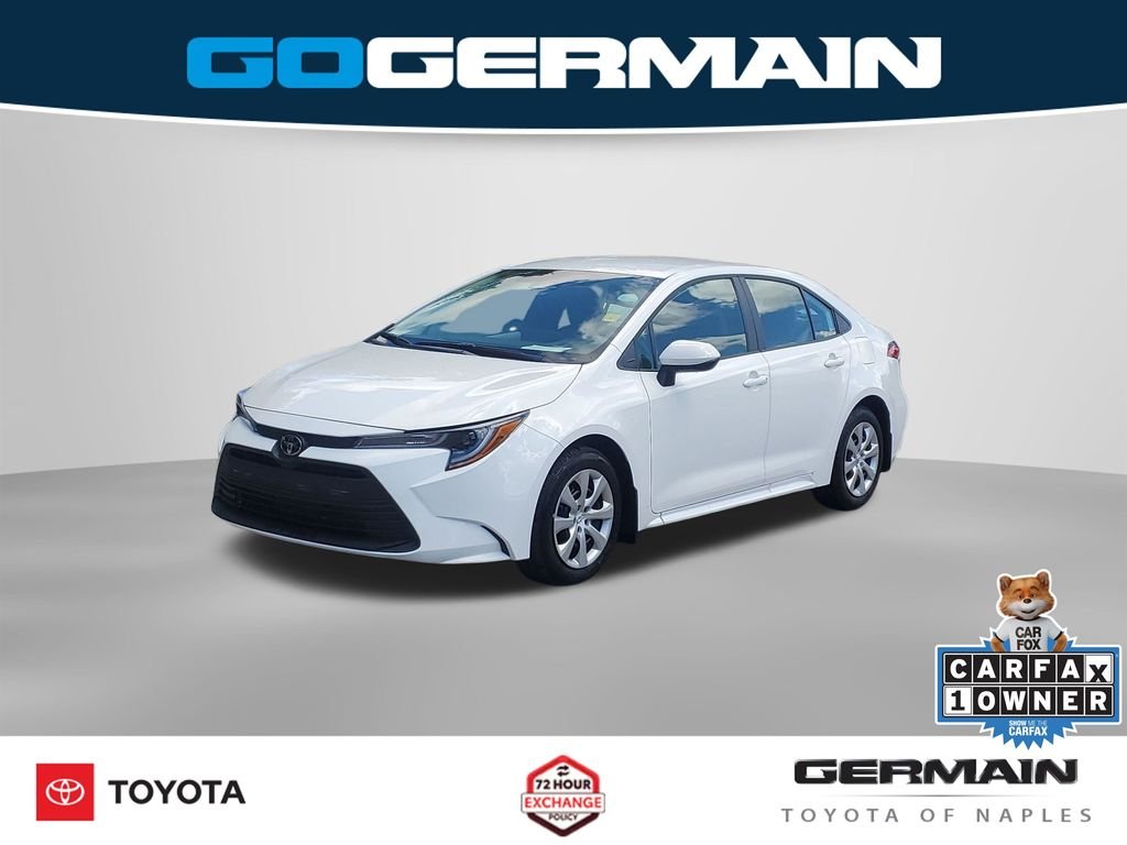 Used 2026 White Toyota LE image 1
