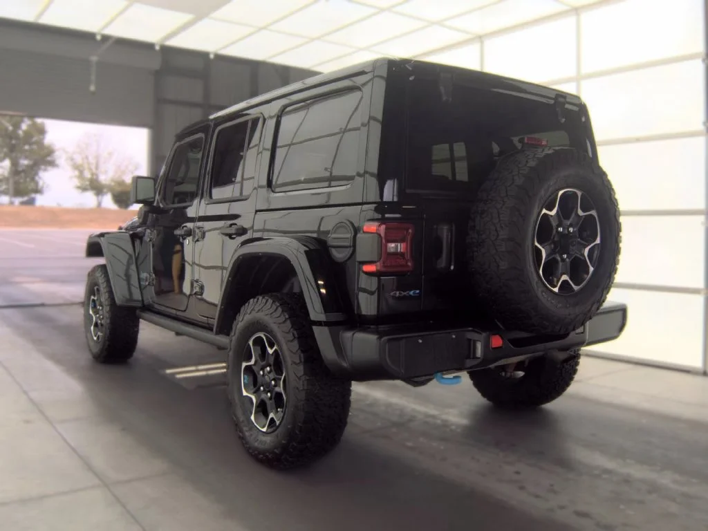 Used 2023 Black Jeep Rubicon 4xe image 4