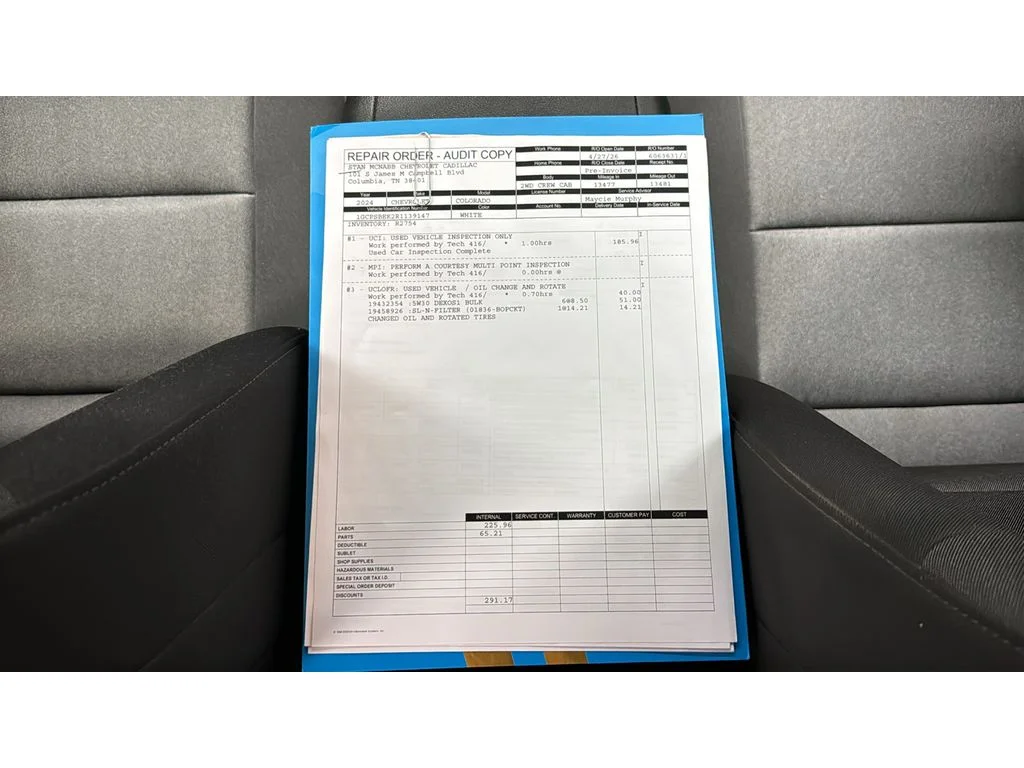 Used 2024 Summit White Chevrolet WT image 36