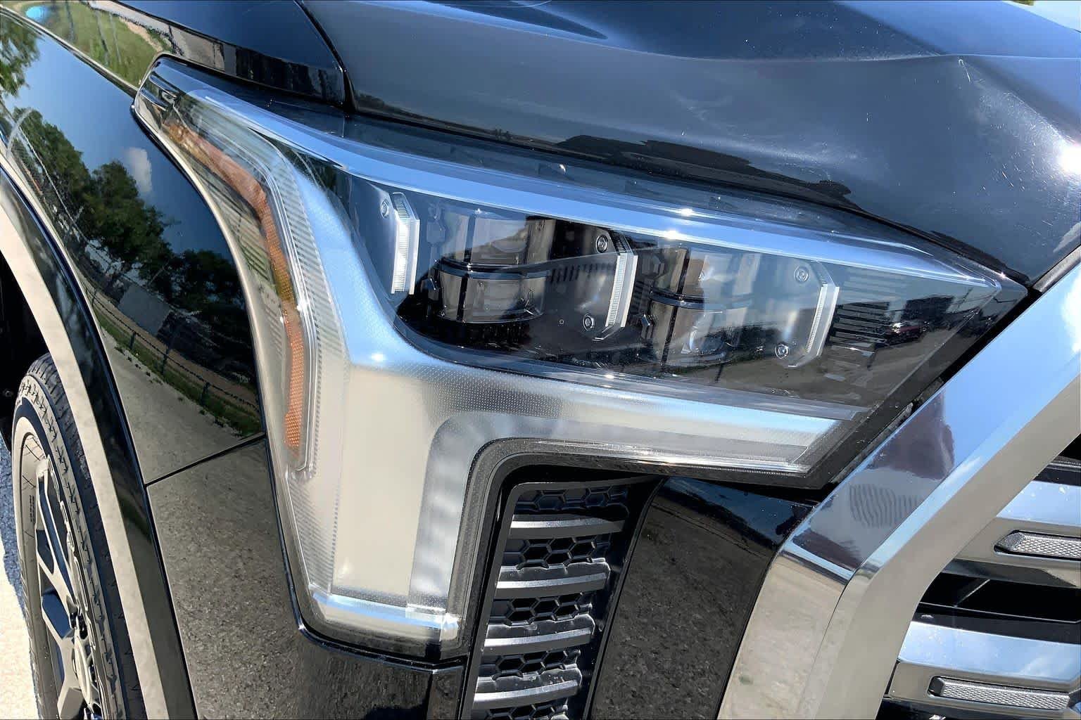 Used 2024 Midnight Black Metallic Toyota Platinum Hybrid image 27
