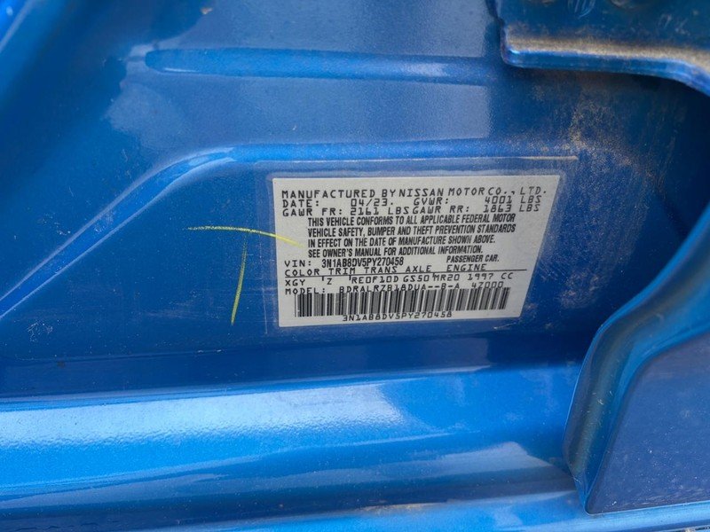 Used 2023 Electric Blue Metallic Nissan SR CVT image 22