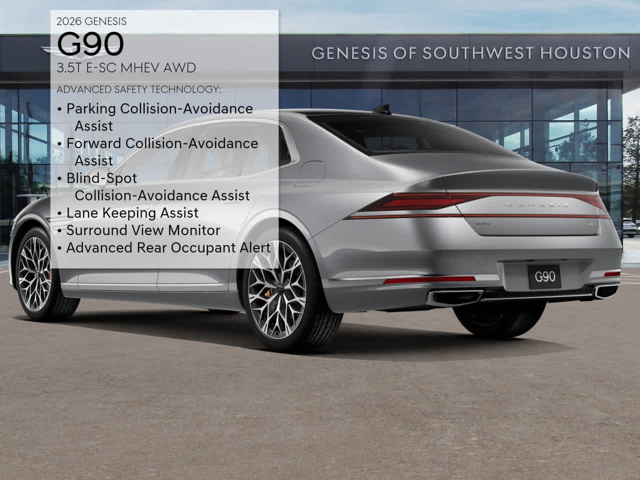 New 2026 Savile Silver Genesis 3.5T e-SC image 7