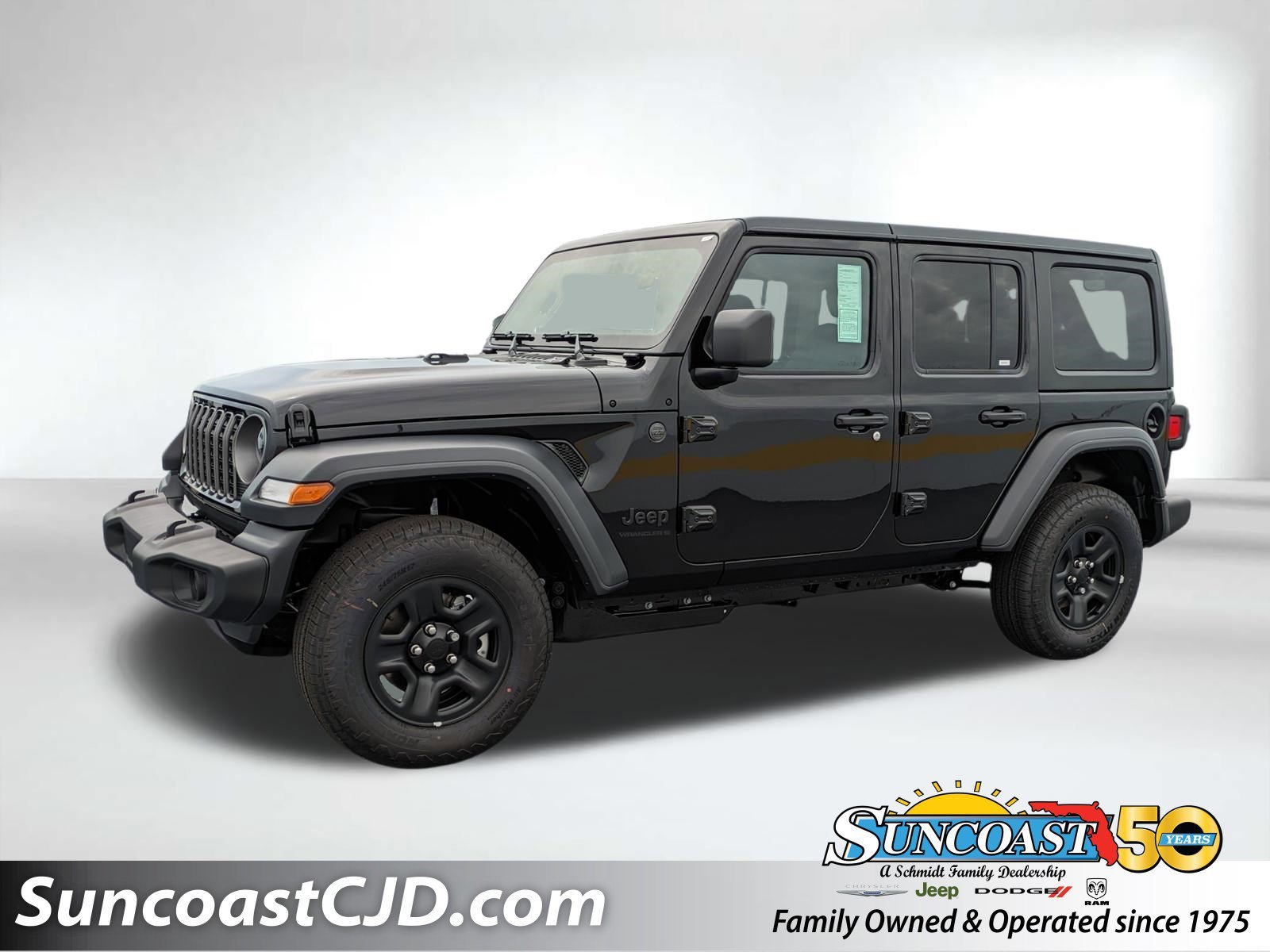 New 2026 Black Clear-Coat Exterior Paint Jeep Sport image 1