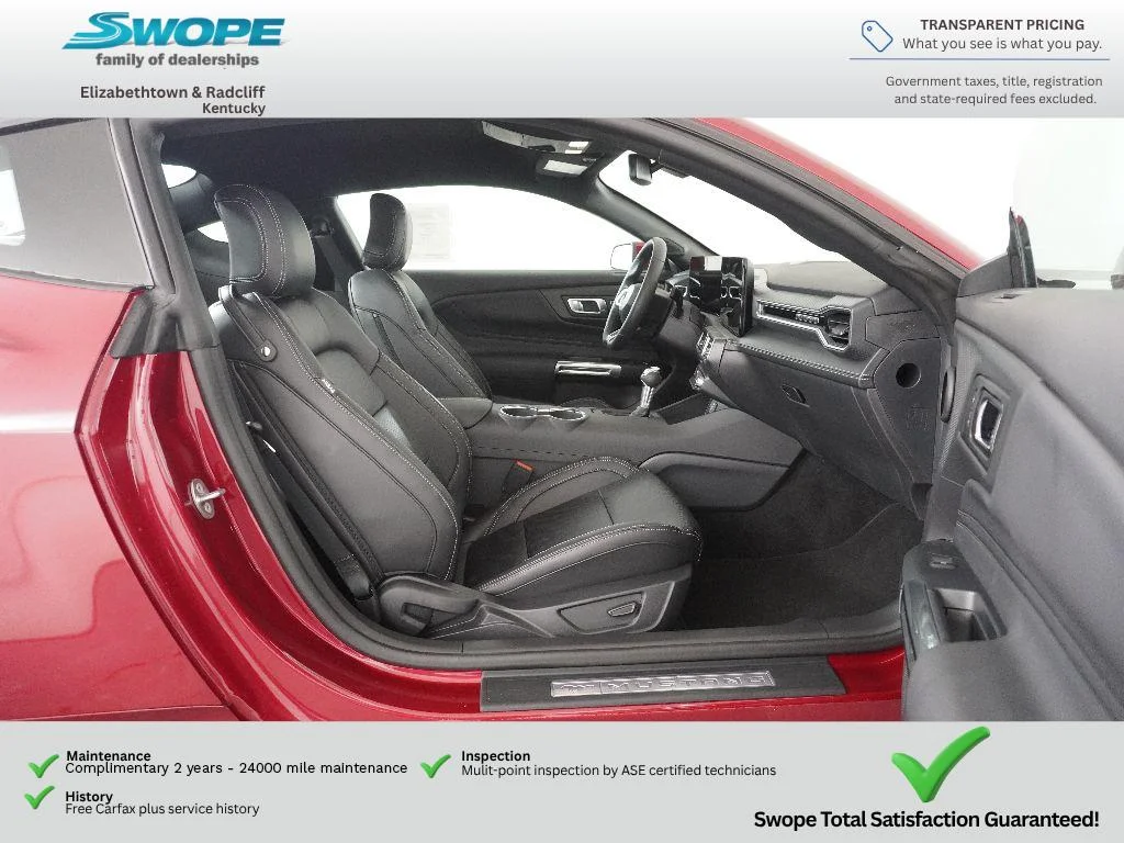 New 2025 Molten Magenta Metallic Tri-coat Ford EcoBoost® Premium Fastback image 15