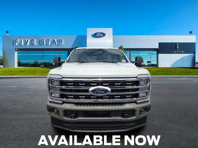 New 2026 Star White Metallic Tri-Coat Ford King Ranch image 2