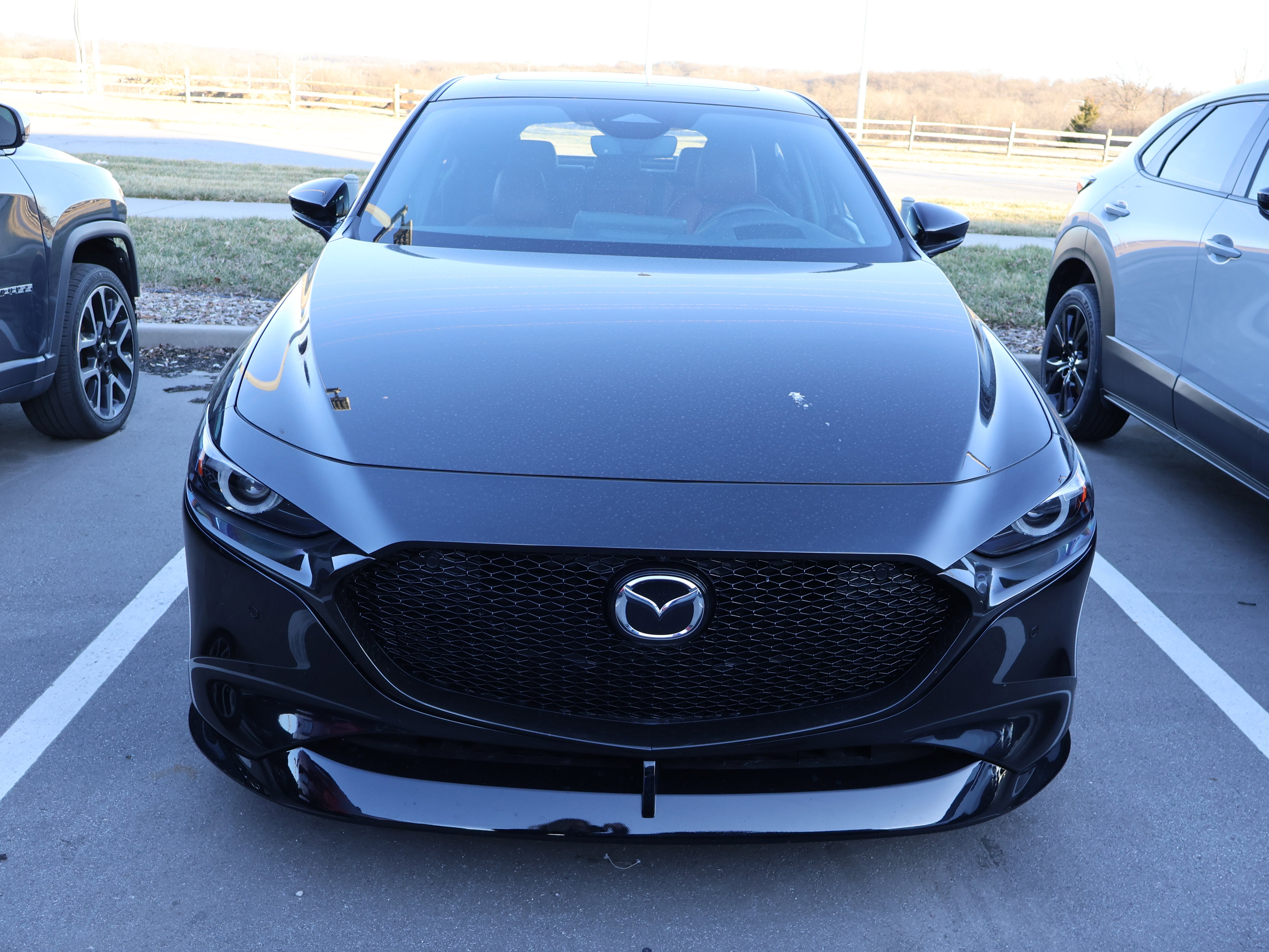 Certified 2025 Mazda Mazda3 Turbo Premium Plus with VIN JM1BPBNY8S1764853 for sale in Kansas City