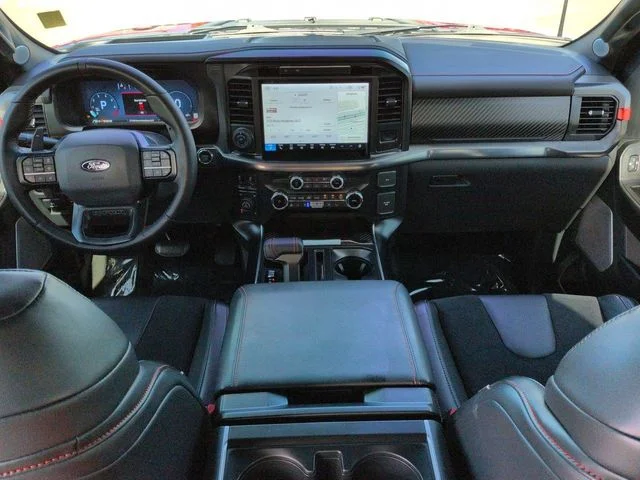 Certified Used 2025 Red Metallic Ford Raptor image 15