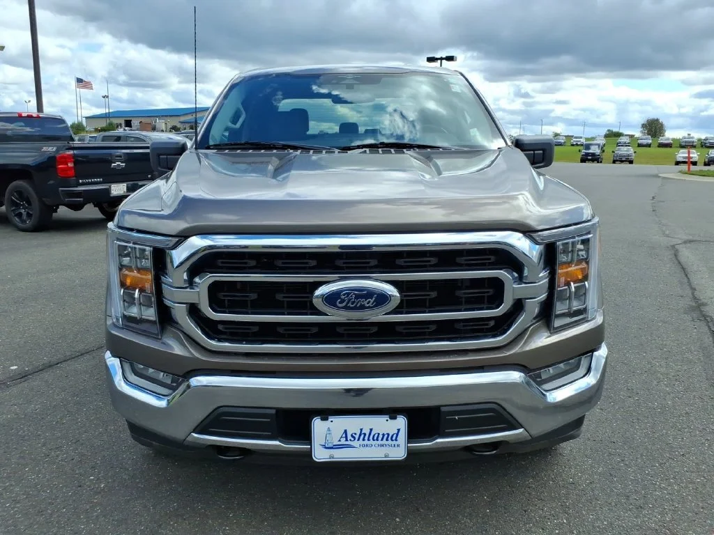 Used 2023 Stone Gray Metallic Ford XLT image 2
