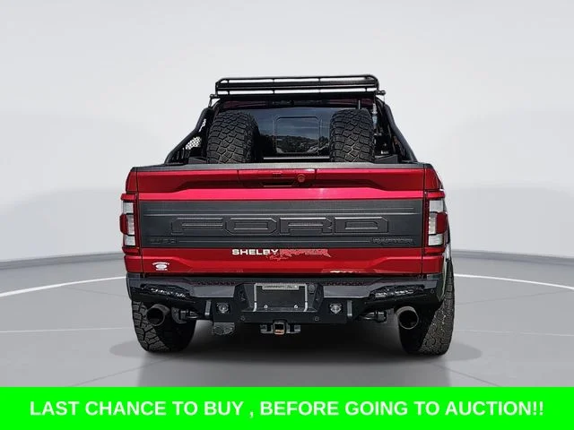 Used 2021 Red Ford Raptor image 4