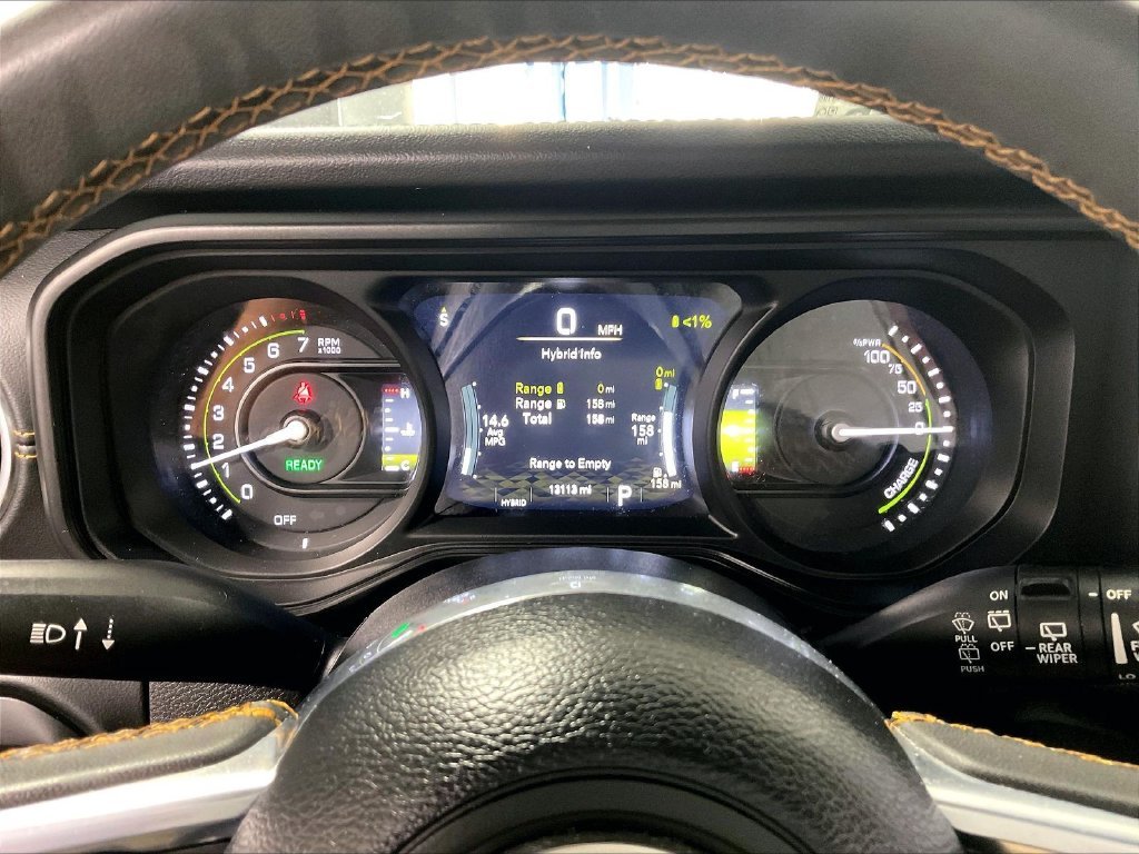 Used 2024 Black Jeep Sahara 4xe image 25