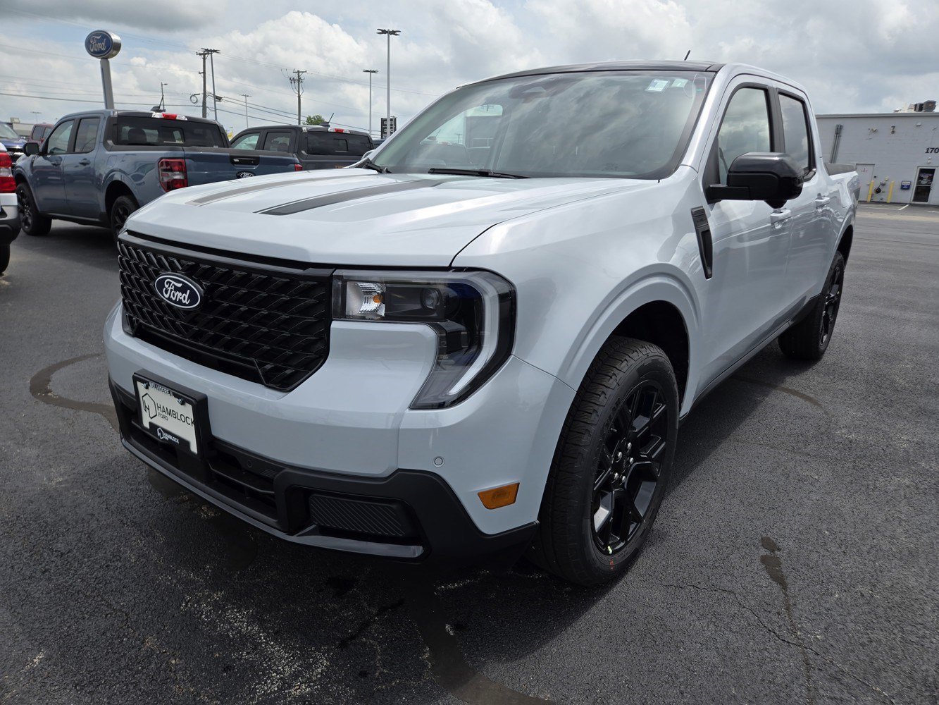 New 2026 Space White Metallic Ford LARIAT image 3