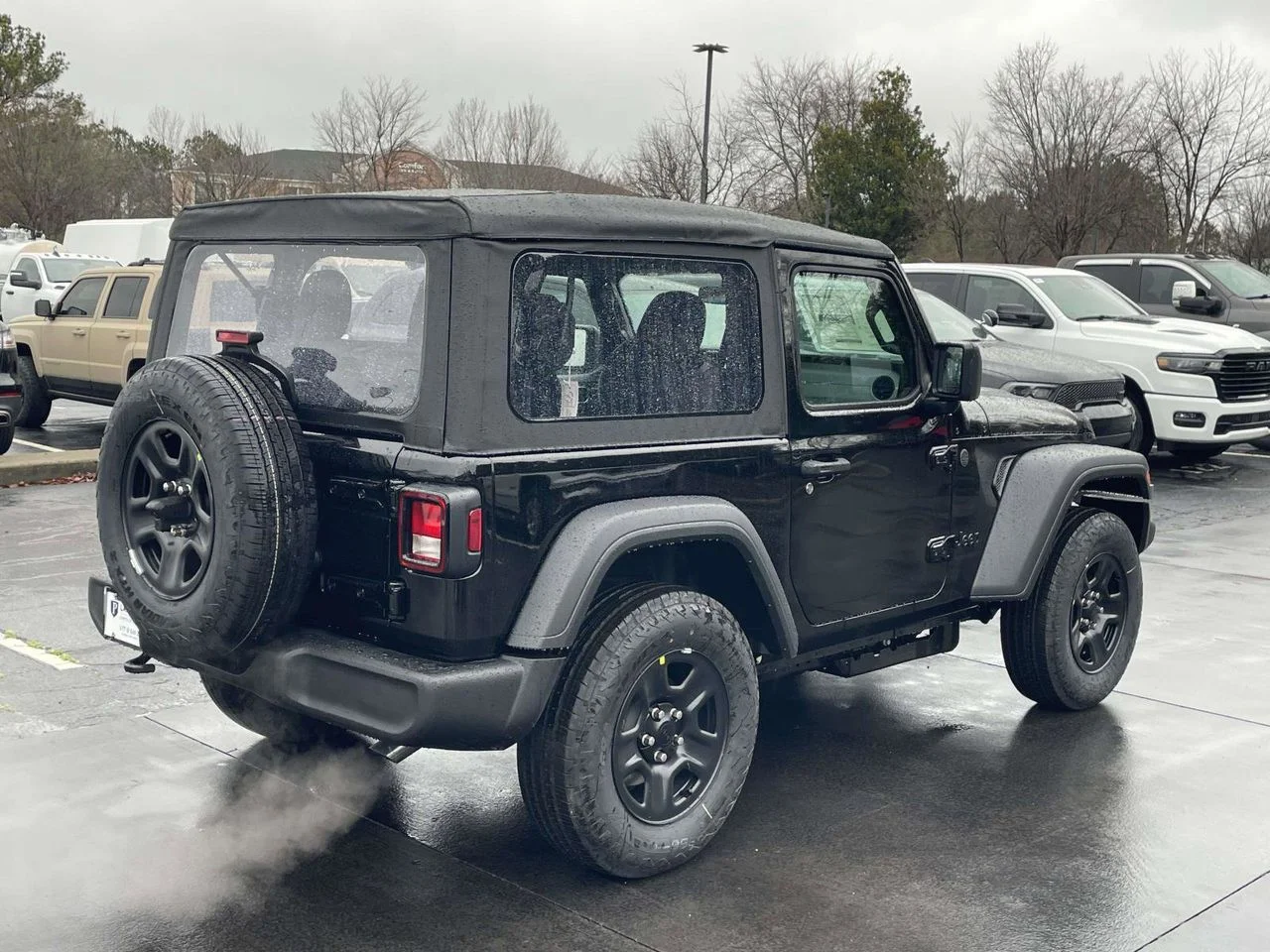 New 2026 Black Clear-Coat Exterior Paint Jeep Sport image 9