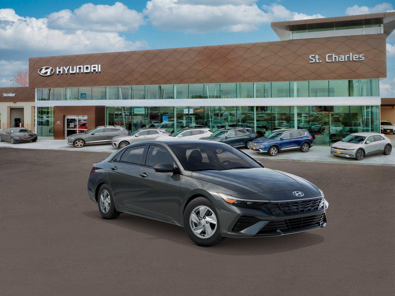 New 2026 Amazon Gray Hyundai SE image 2