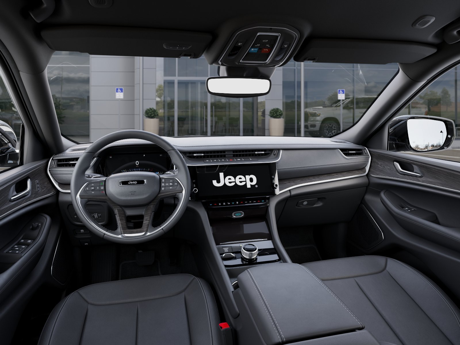 New 2026 Diamond Black Crystal Pearl-Coat Exterior Paint Jeep Limited 4x4 image 40