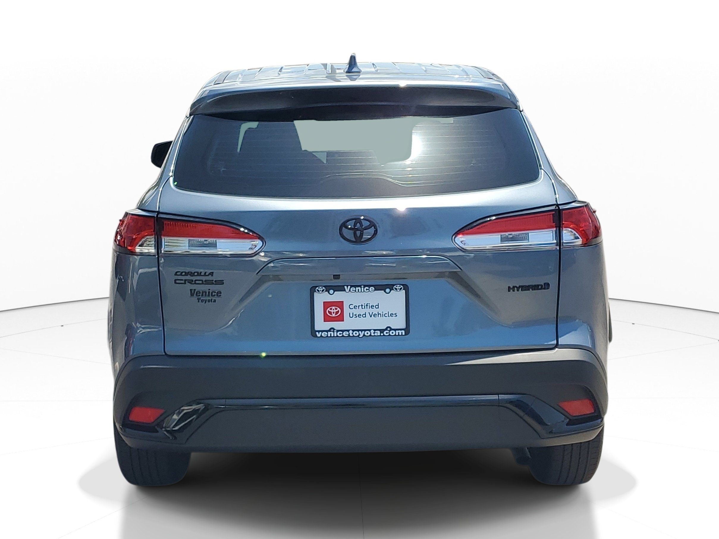 Used 2024 Celestite Toyota Hybrid SE image 4