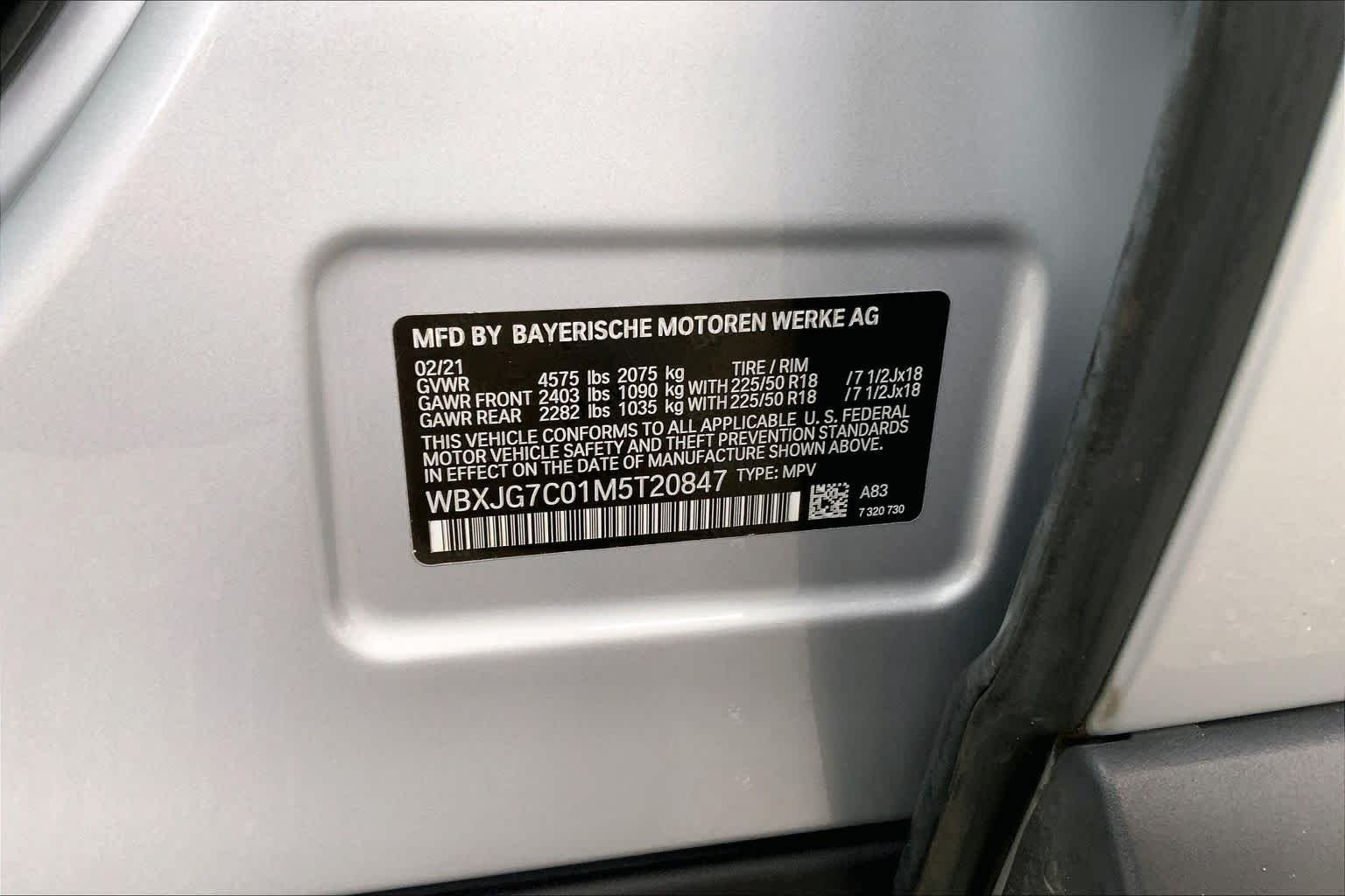 Used 2021 Glacier Silver Metallic BMW sDrive28i image 34