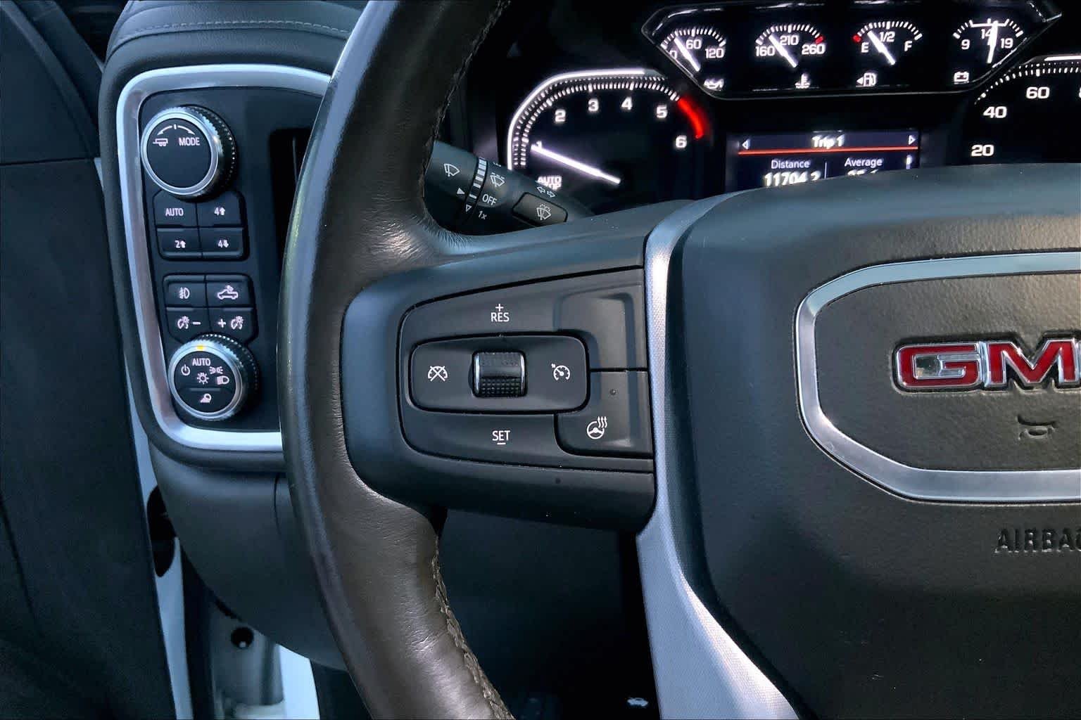 Used 2021 Summit White GMC SLT image 23