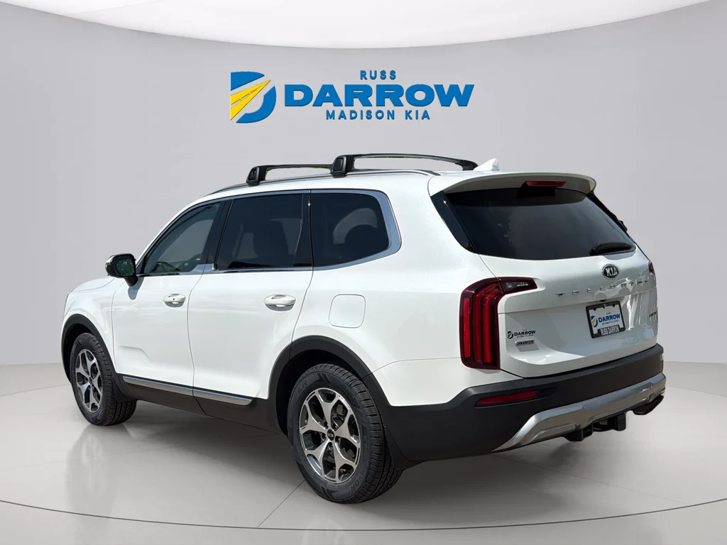Used 2020 Snow White Pearl Kia EX image 3