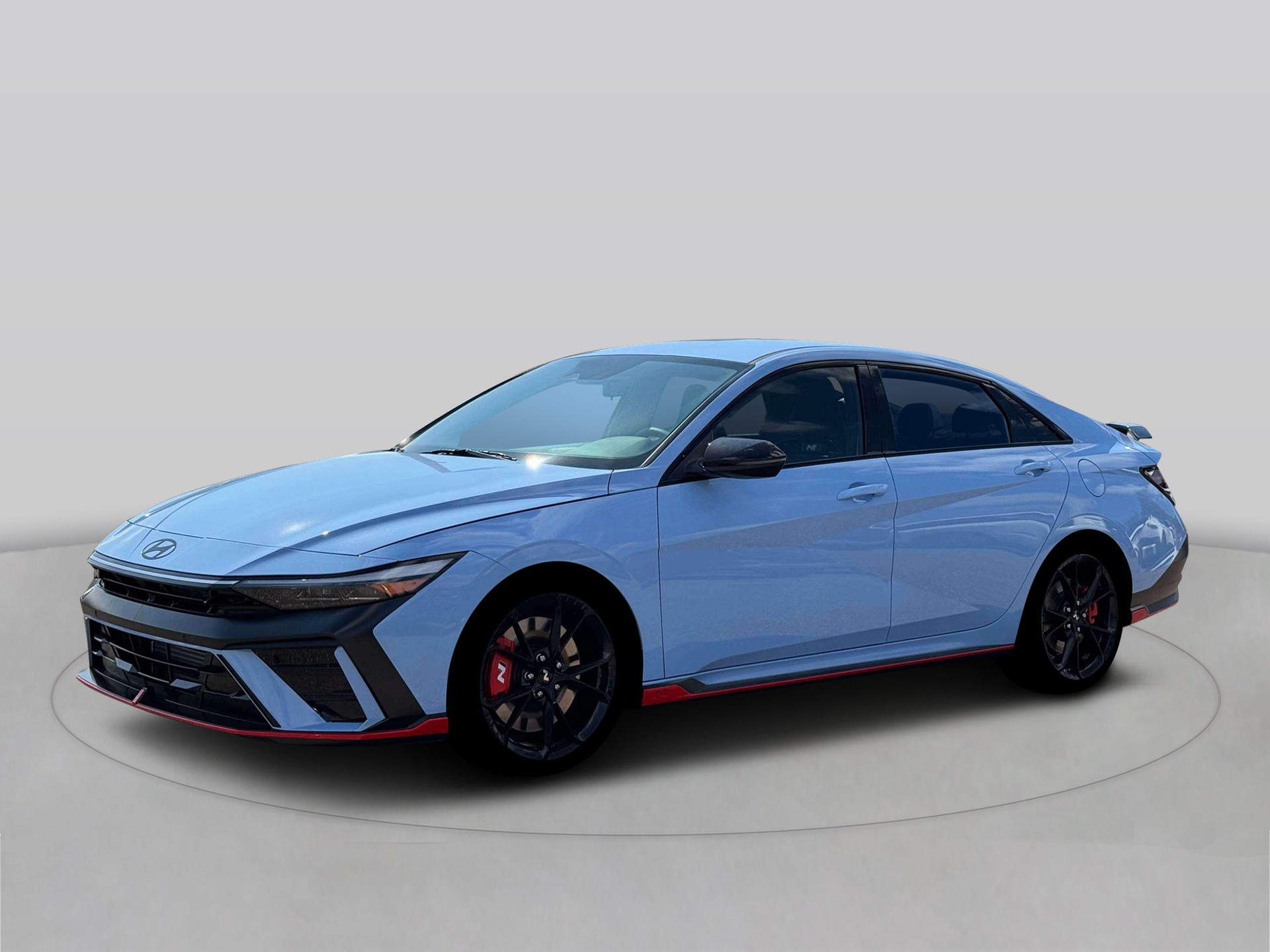New 2026 Blue Hyundai Sedan image 2