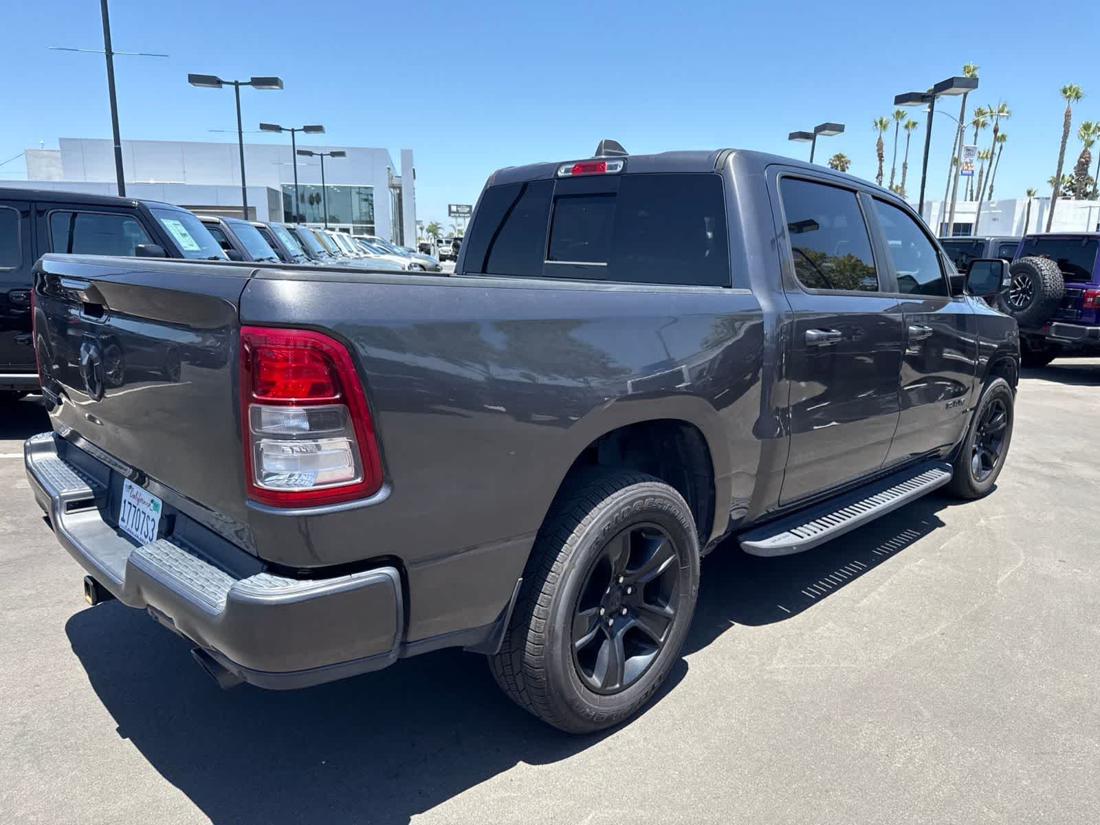 Used 2020 Granite Crystal Metallic Clearcoat Ram Big Horn image 14