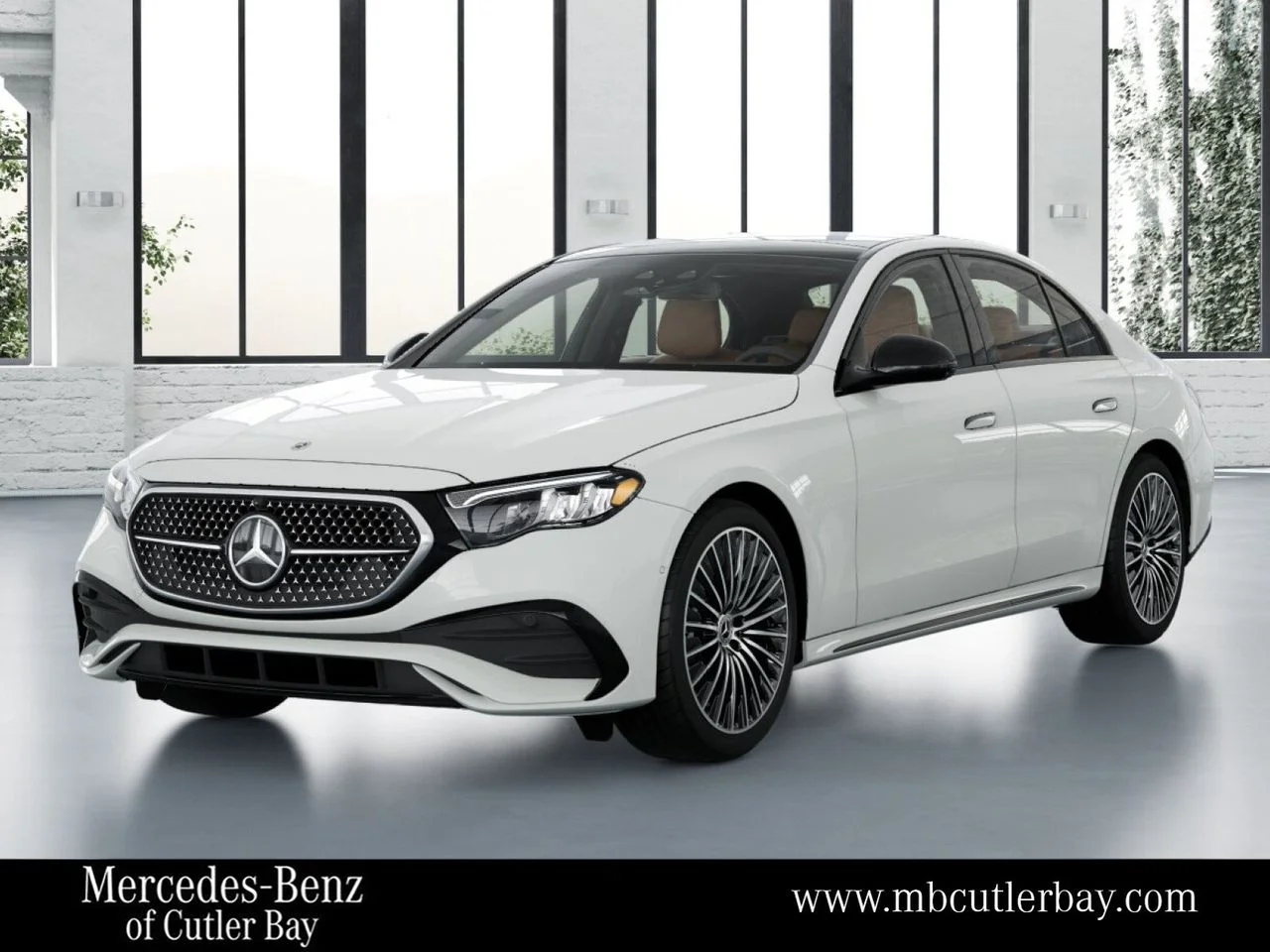 New 2027 Polar White Mercedes-Benz E 350 image 1