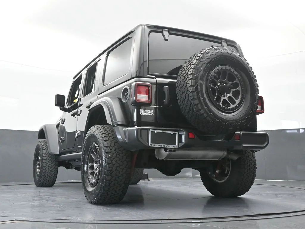 Used 2022 Black Clearcoat Jeep Unlimited Sport image 59