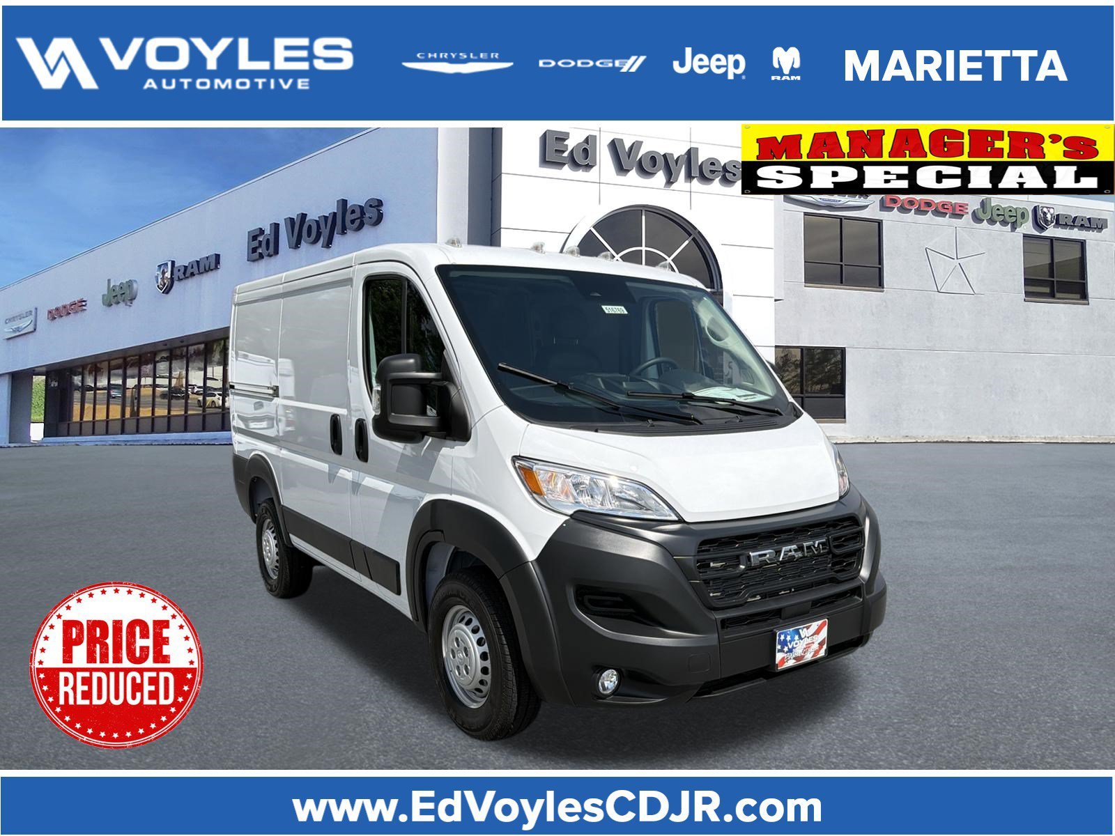 2026 RAM ProMaster Cargo Van