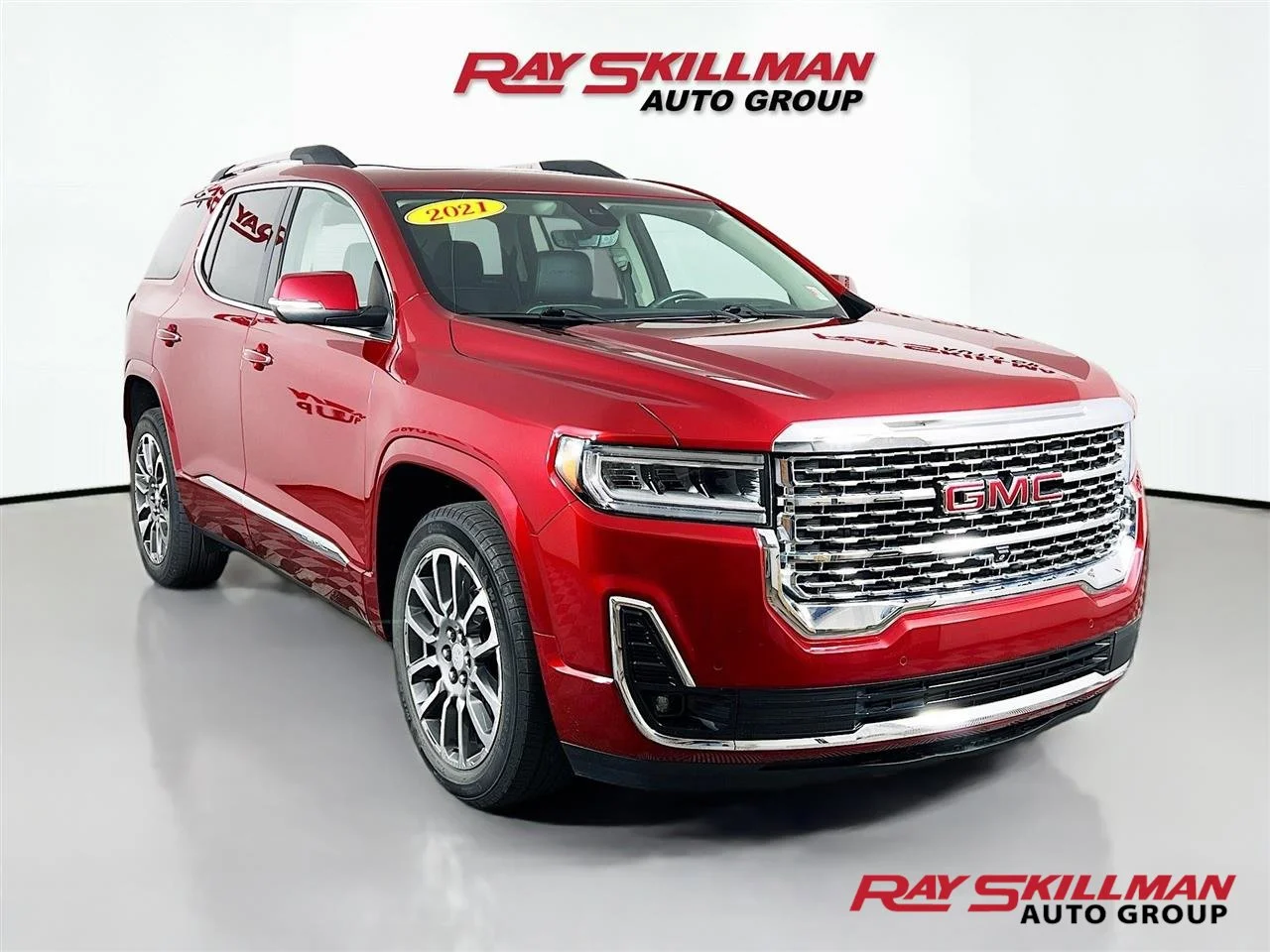 Used 2021 Cayenne Red Tintcoat GMC DENALI image 1
